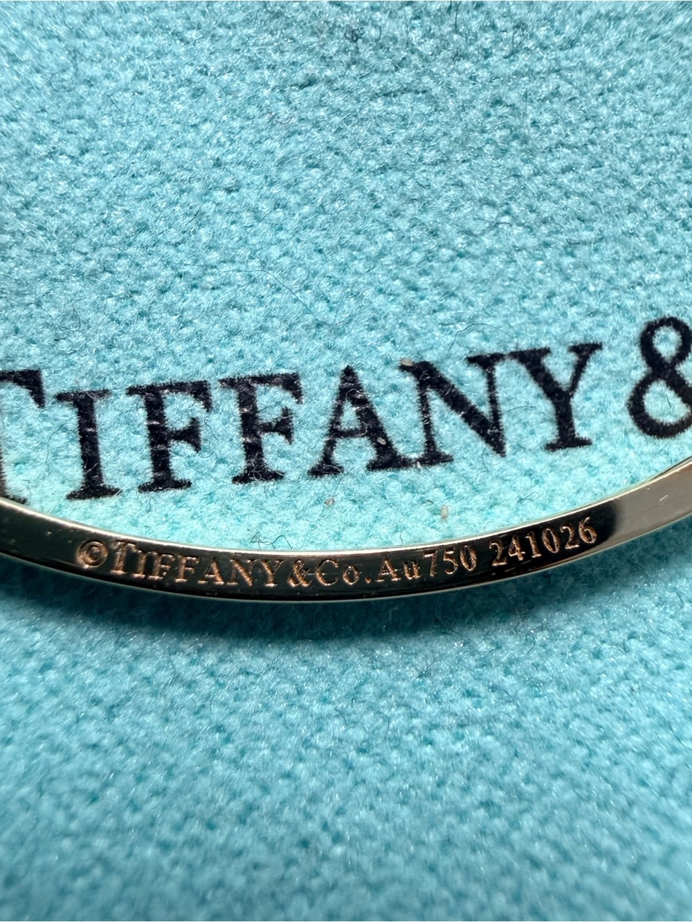 Tiffany & Co. 18k Yellow Gold T Smile Pendant with Diamonds Small Size w/ Pouch - Picture 3 of 6